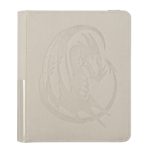 Dragon Shield Card Codex Portfolio 160 Ashen White album za pohranu i zaštitu karata