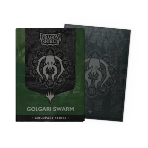 Dragon Shield Sleeves: Magic The Gathering: The Guildpact series - Golgari Swarm [Matte] (100 Sleeves)