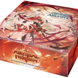 Grand Archive TCG Abyssal Heaven 1st Edition Booster Display sa 20 paketa na engleskom jeziku