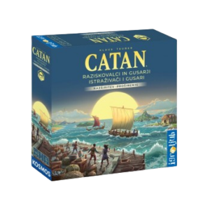 Catan 2025 Istraživači i gusari HR – avanturistička ekspanzija