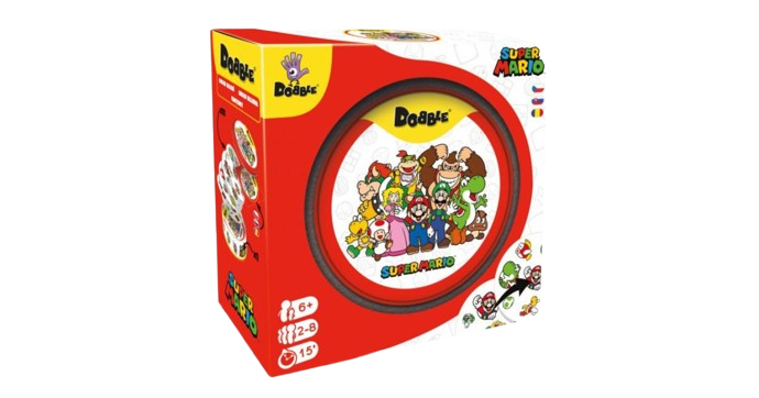 Dobble Super Mario – Brza obiteljska igra zapažanja (HR) 1 Dobble Super Mario društvena igra karte s Mario likovima