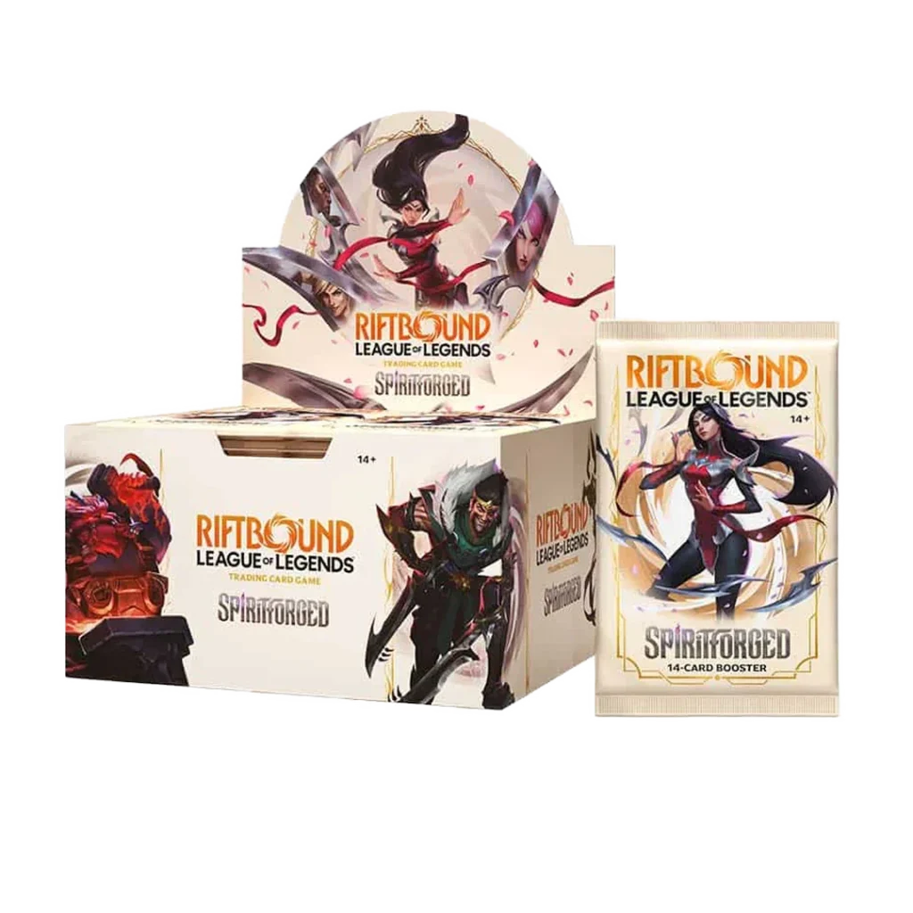 Riftbound League of Legends TCG Spiritforged Booster Display, 24 paketa, engleska verzija