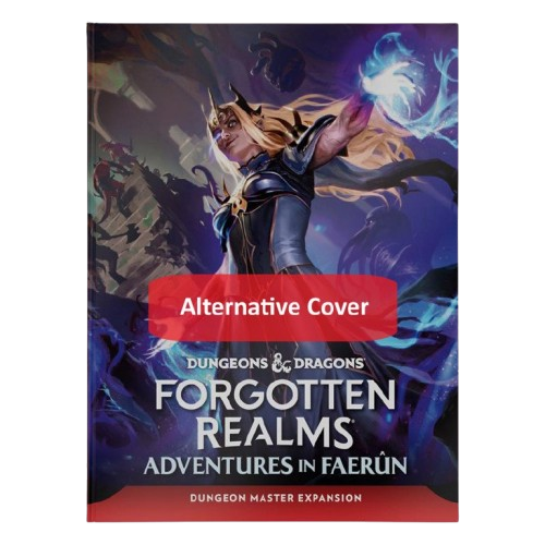Adventures in Faerûn DM Guide Alternative Cover za Dungeons & Dragons EN