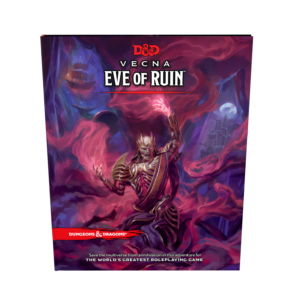Pre-Orders 3 D&D Vecna Eve of Ruin Hard Cover knjiga avantura za Dungeons & Dragons 5e