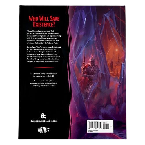 Dungeons & Dragons - Vecna: Eve of Ruin Hard Cover (EN) 2 D&D Vecna Eve of Ruin Hard Cover knjiga avantura za Dungeons & Dragons 5e