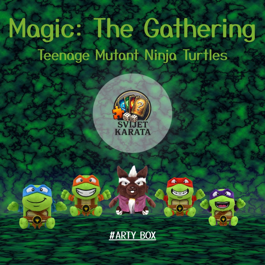 Magic The Gathering i Teenage Mutant Ninja Turtles crossover – TMNT ARTY kolekcija s Master Splinterom i Ninja Kornjačama