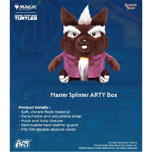 Magic: The Gathering: TMNT Master Splinter ARTY Box (Gatherers' Tavern) 1 Magic The Gathering TMNT Master Splinter ARTY Box Gatherers Tavern