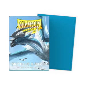 Dragon Shield Sky Blue Silver Dual Matte zaštitne košuljice 100