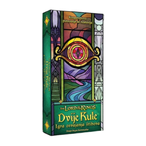 Lord of the Rings Trick Taking Game Dvije kule kartaška igra HR izdanje