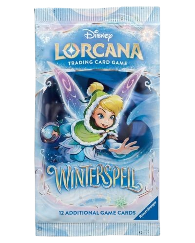 Disney Lorcana Winterspell Booster 1 Disney Lorcana Winterspell Booster TCG karte paket