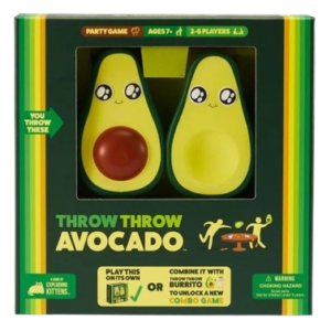 Throw Throw Avocado party društvena igra s plišanim avokadima