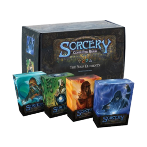 Sorcery TCG Beta Elemental Preconstructed Deck Display 4 špila