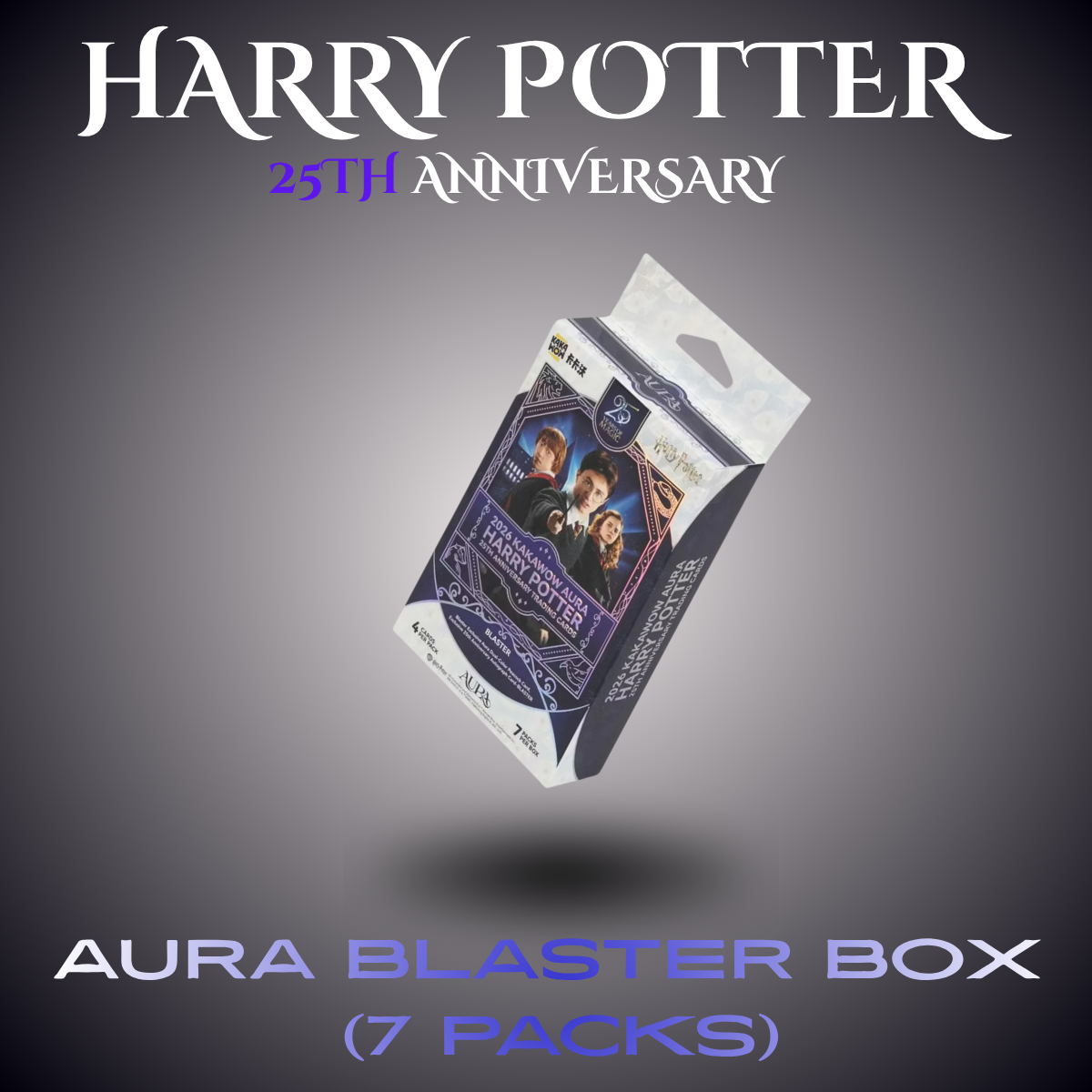 Harry Potter Aura Box 25th Anniversary trading cards 10 packova
