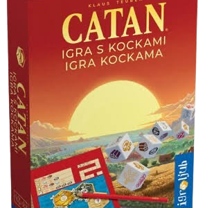 Catan Dice društvena igra kockice i kartice kompaktno izdanje