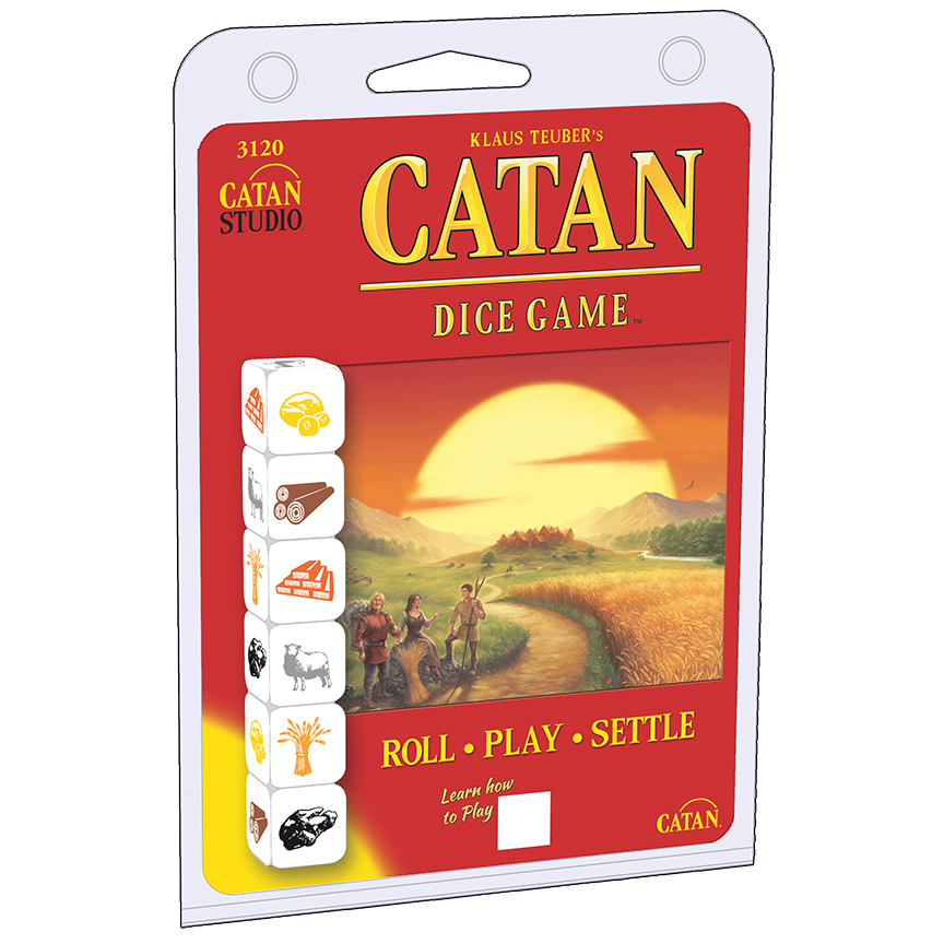Catan Dice Game (HR) 1 Catan Dice društvena igra kockice i kartice kompaktno izdanje