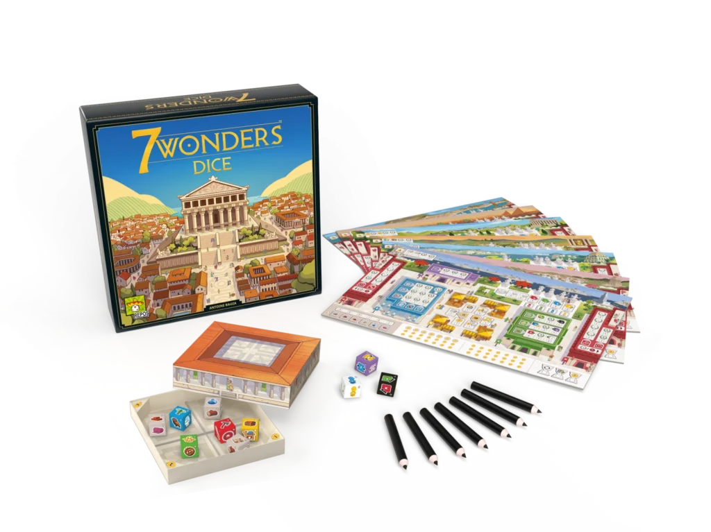 7 Wonders Dice Game društvena igra kockice civilizacija