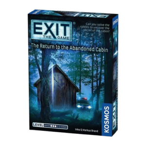 EXIT The Return to the Abandoned Cabin društvena igra escape room