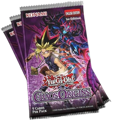 Yu‑Gi‑Oh! Chaos Origins Booster – EN 1 Yu Gi Oh Chaos Origins Booster pack