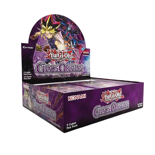 Yu‑Gi‑Oh! Chaos Origins Booster Display (24 Boosters) – EN 1 Yu Gi Oh Chaos Origins Booster Display 24 boostera