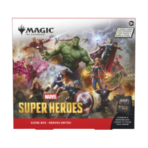 Magic The Gathering Marvel Heroes United Scene Box