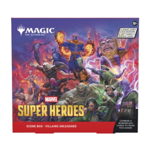 Magic The Gathering Marvel Villains Unleashed Scene Box