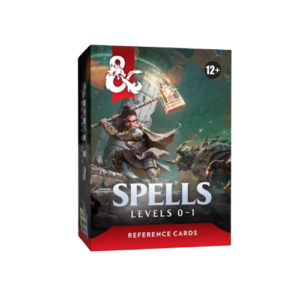 Dungeons and Dragons Trove Reference Cards Spells Levels 0-1 ENG
