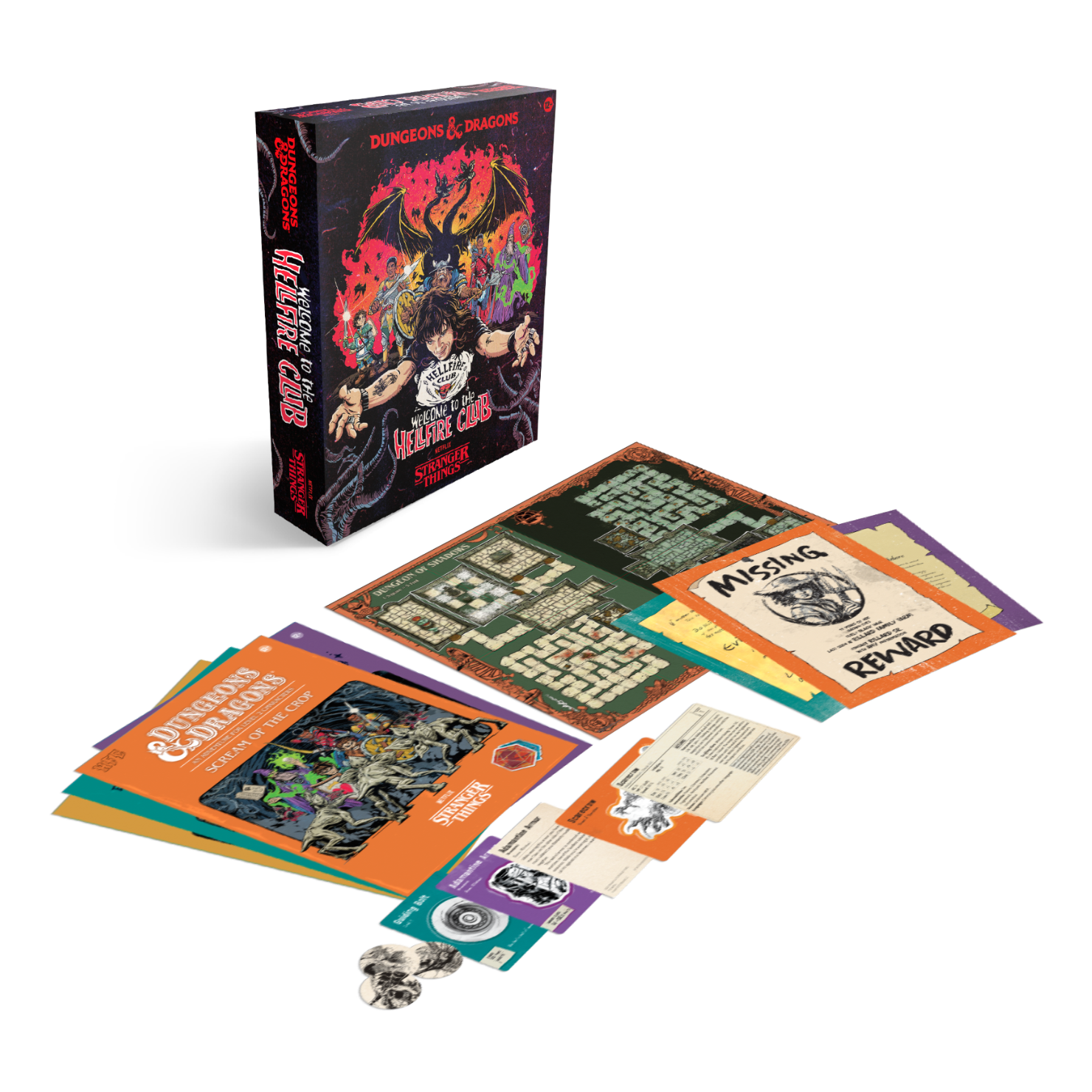 Dungeons & Dragons Stranger Things: Welcome to the Hellfire Club (EN) 2 Dungeons and Dragons Stranger Things Welcome to the Hellfire Club ENG