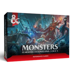 Dungeons and Dragons Trove Reference Cards Monsters Fearsome and Ferocious EN