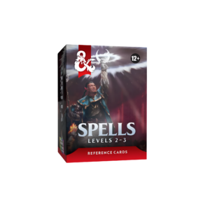 Dungeons and Dragons Trove Reference Cards Spells Levels 2-3 EN