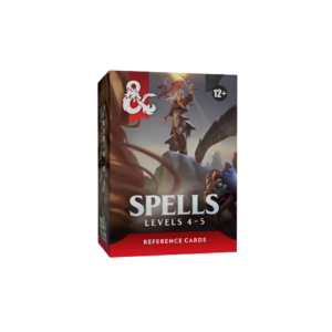 Dungeons and Dragons Trove Reference Cards Spells Levels 4-5 EN
