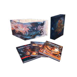 Dungeons and Dragons Rules Expansion Gift Set s tri hardcover knjige i Dungeon Master zaslonom