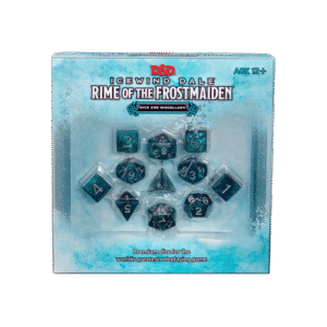 Dungeons and Dragons Icewind Dale Rime of the Frostmaiden set od 11 RPG kockica