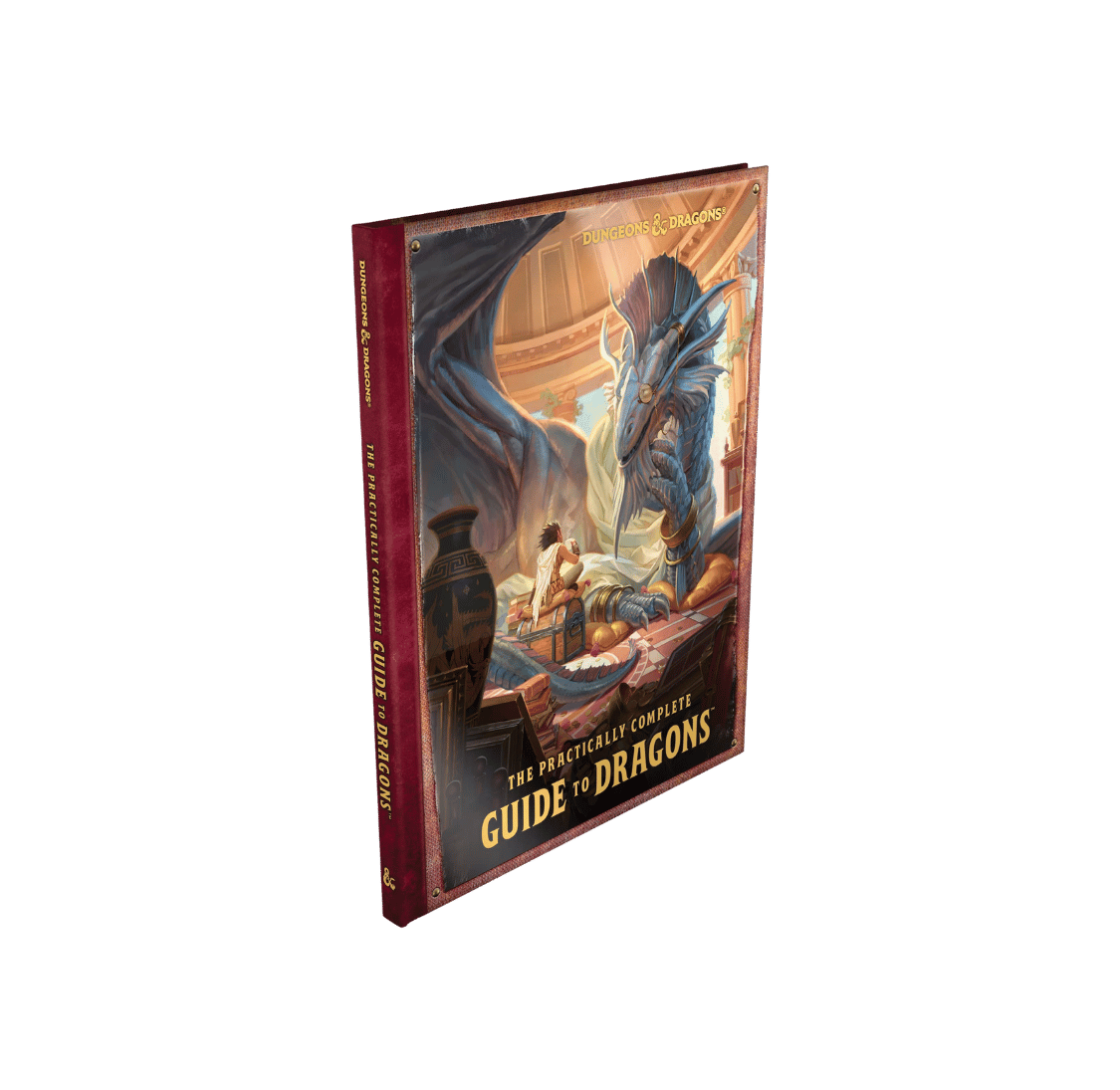Dungeons & Dragons – The Practically Complete Guide to Dragons Hardcover – EN 1 Dungeons and Dragons The Practically Complete Guide to Dragons ilustrirana hardcover knjiga na engleskom jeziku